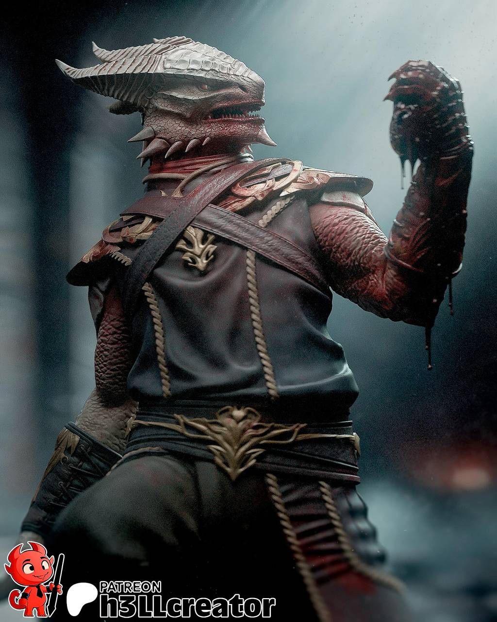 P站图纸印象馆 H3LL 博德之门 黑暗冲动 H3LL 博德之门 黑暗冲动