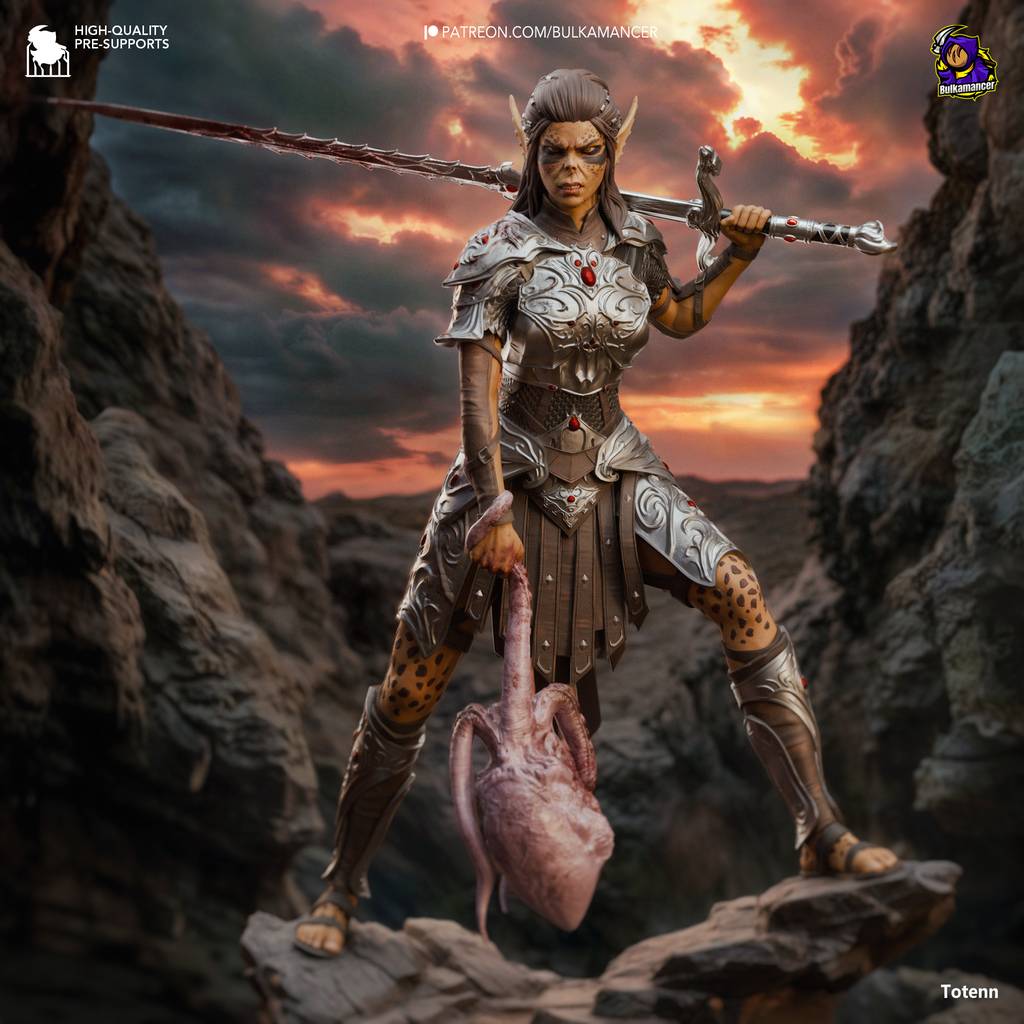 P站图纸印象馆 Bulkamancer 博德之门 莱埃泽尔 Bulkamancer 博德之门 莱埃泽尔