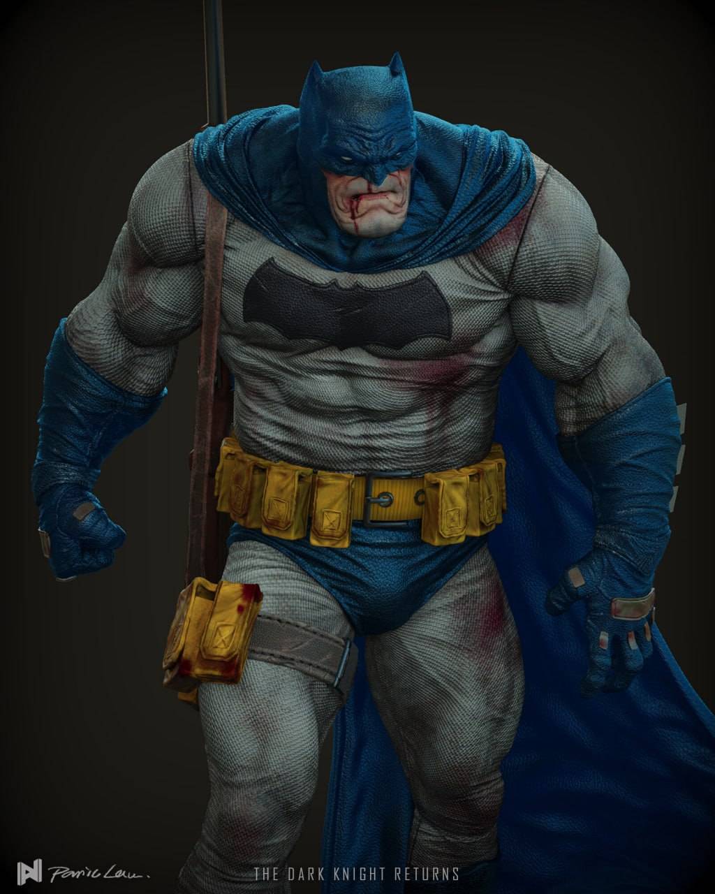 P站图纸印象馆 DC漫画 蝙蝠侠 黑暗骑士归来 DC漫画 蝙蝠侠 黑暗骑士归来