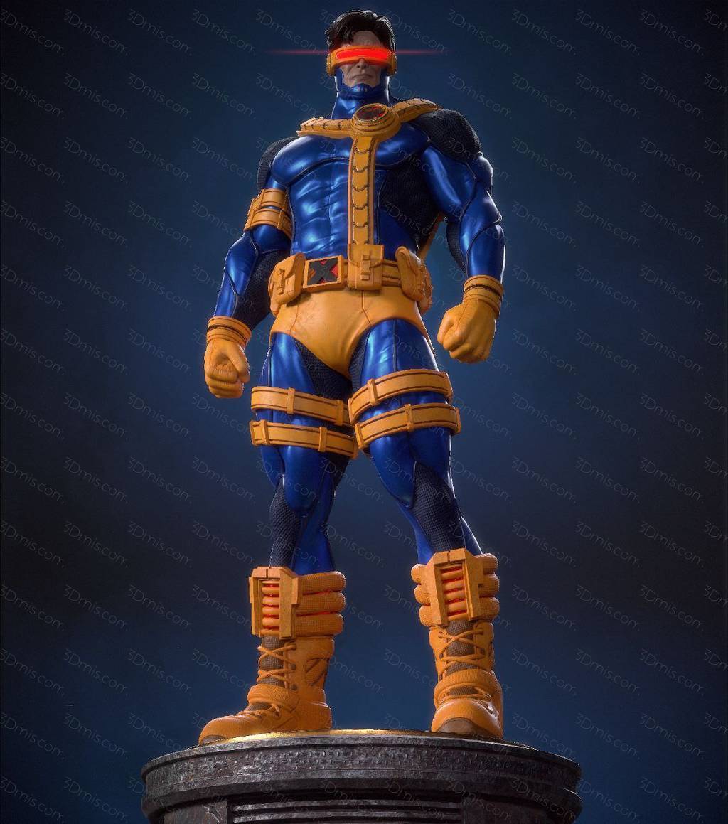 P站图纸印象馆 漫威 镭射眼 漫威 镭射眼