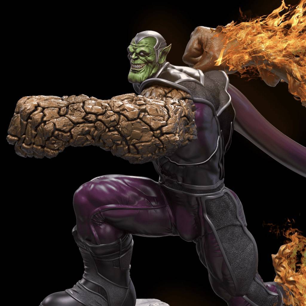 P站图纸印象馆 漫威 超级斯克鲁尔人 漫威 超级斯克鲁尔人