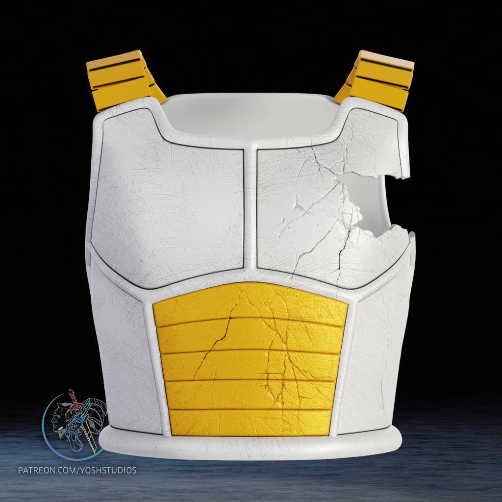 P站图纸印象馆 Yosh 龙珠 贝吉塔的护甲 Yosh 龙珠 贝吉塔的护甲