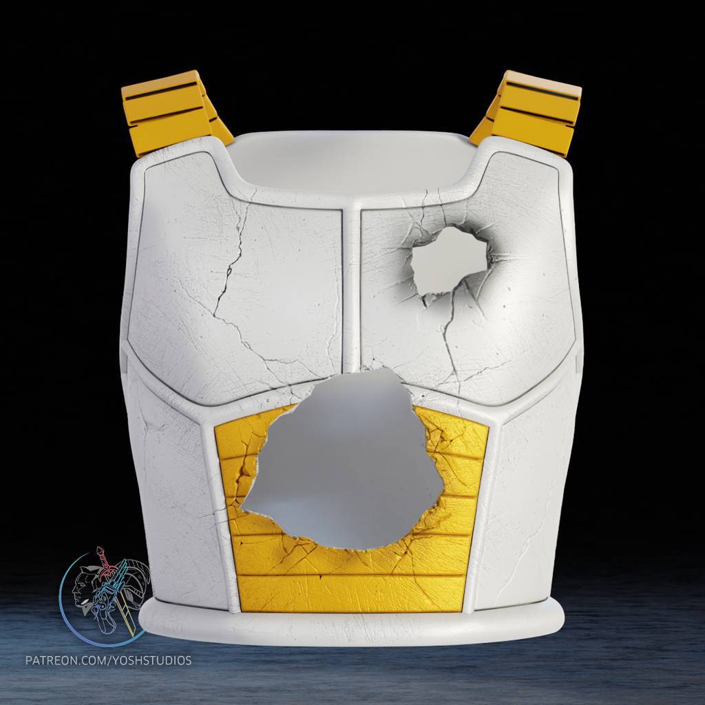 P站图纸印象馆 Yosh 龙珠 贝吉塔的护甲 Yosh 龙珠 贝吉塔的护甲