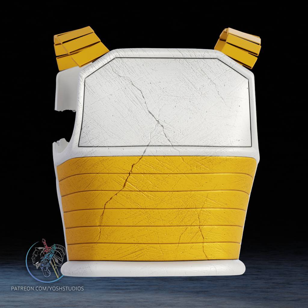 P站图纸印象馆 Yosh 龙珠 贝吉塔的护甲 Yosh 龙珠 贝吉塔的护甲