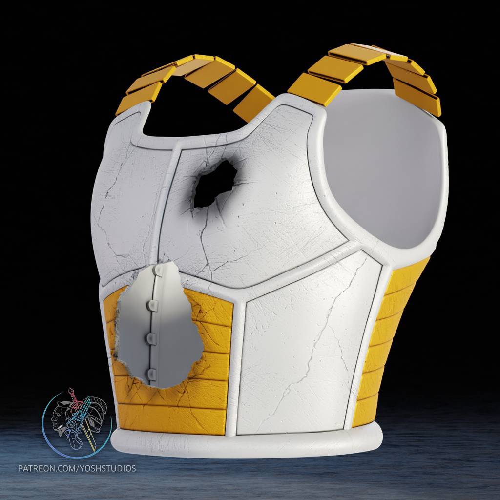 P站图纸印象馆 Yosh 龙珠 贝吉塔的护甲 Yosh 龙珠 贝吉塔的护甲