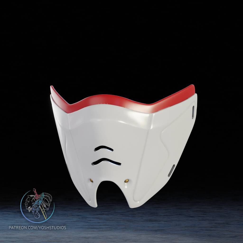 P站图纸印象馆 Yosh 高达头盔 Yosh 高达头盔