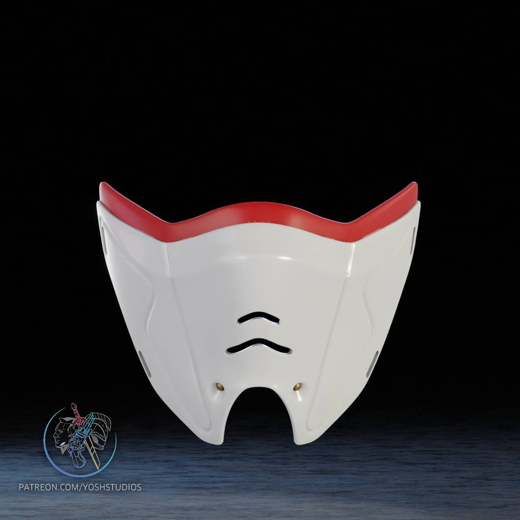 P站图纸印象馆 Yosh 高达头盔 Yosh 高达头盔