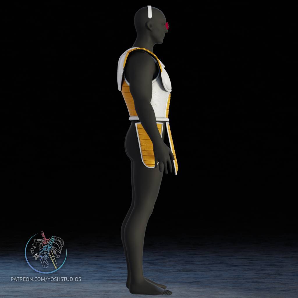 P站图纸印象馆 Yosh 龙珠 赛亚人的护甲 Yosh 龙珠 赛亚人的护甲