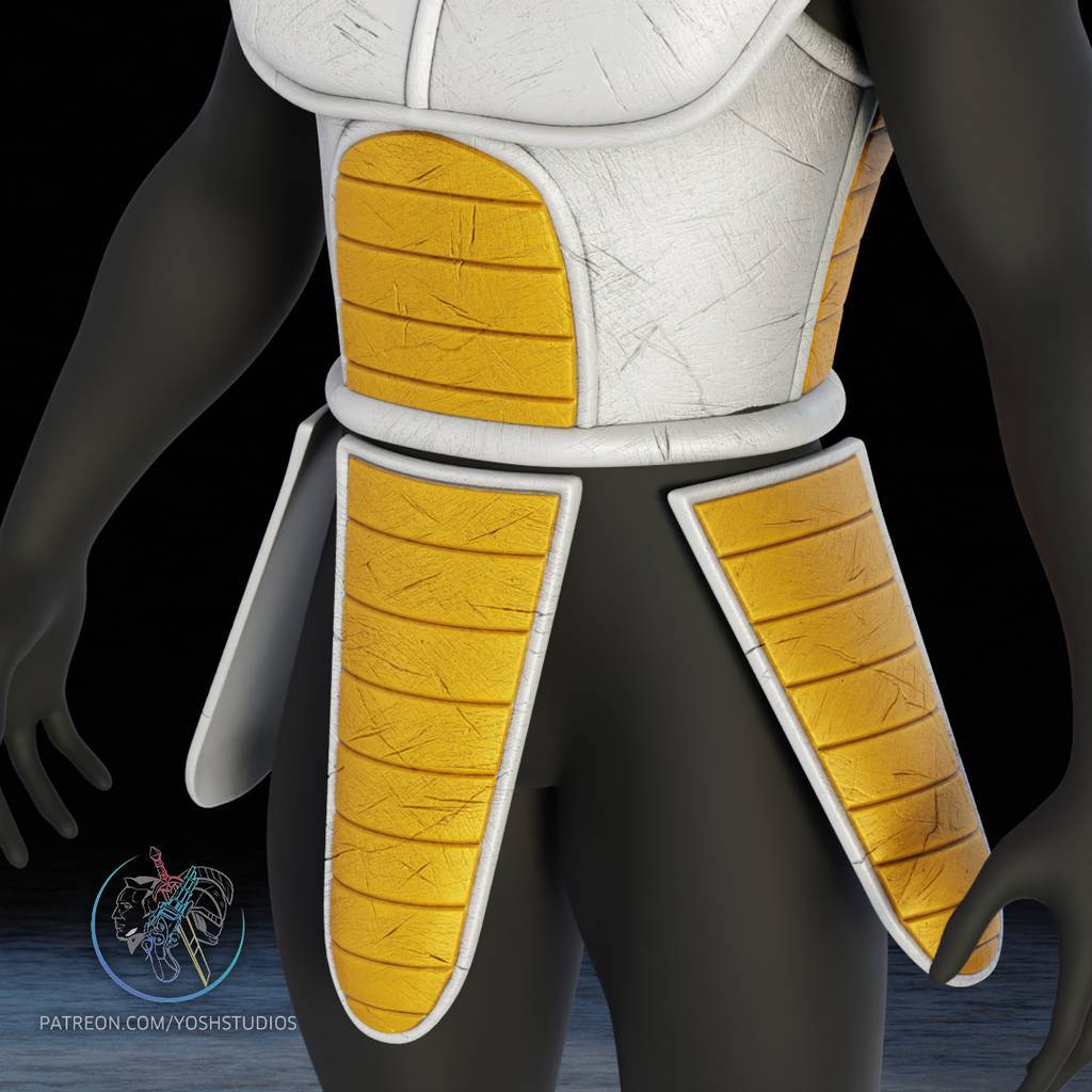 P站图纸印象馆 Yosh 龙珠 赛亚人的护甲 Yosh 龙珠 赛亚人的护甲