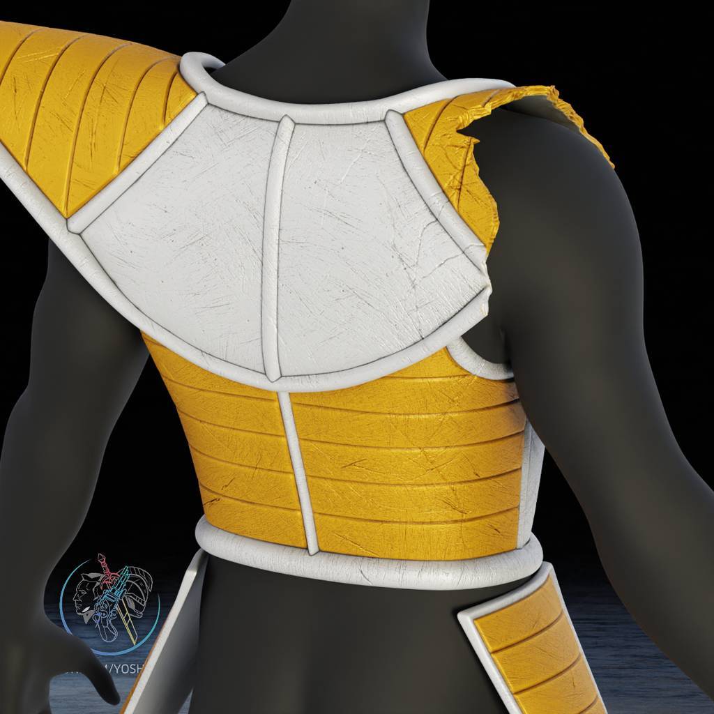 P站图纸印象馆 Yosh 龙珠 赛亚人的护甲 Yosh 龙珠 赛亚人的护甲