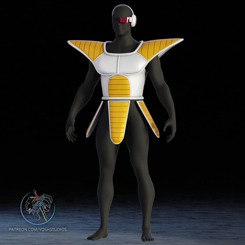 P站图纸印象馆 Yosh 龙珠 赛亚人的护甲 Yosh 龙珠 赛亚人的护甲