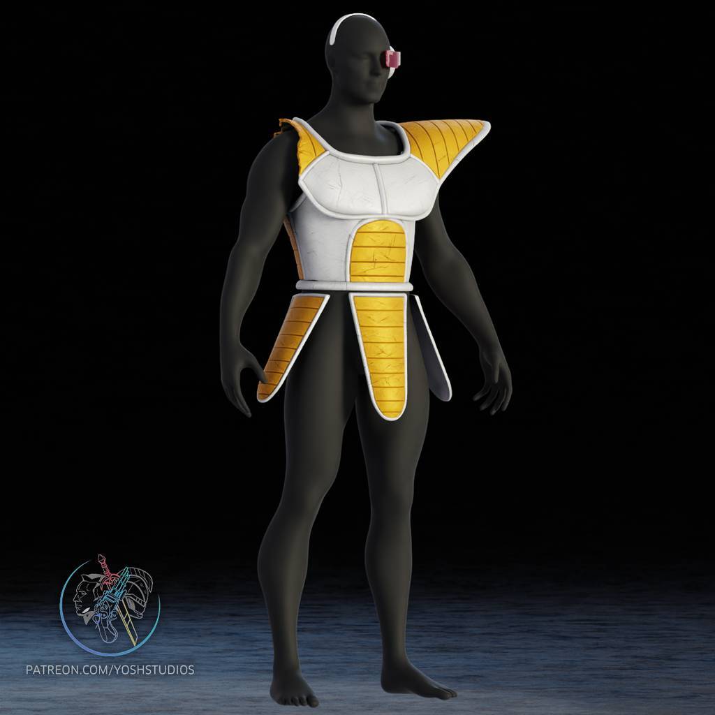 P站图纸印象馆 Yosh 龙珠 赛亚人的护甲 Yosh 龙珠 赛亚人的护甲