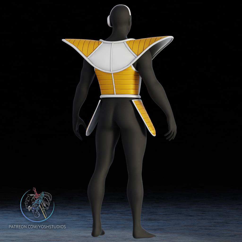 P站图纸印象馆 Yosh 龙珠 赛亚人的护甲 Yosh 龙珠 赛亚人的护甲