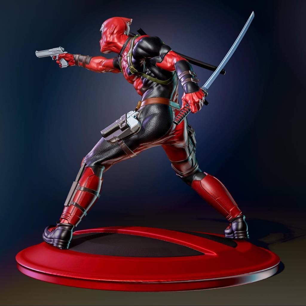 P站图纸印象馆 Yan H 漫威 死侍 Yan H 漫威 死侍