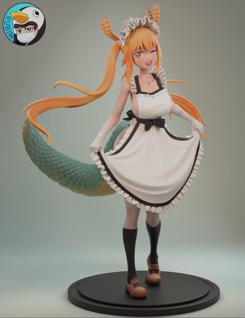 P站图纸印象馆 Rubim 小林家的龙女仆 托尔 Rubim 小林家的龙女仆 托尔