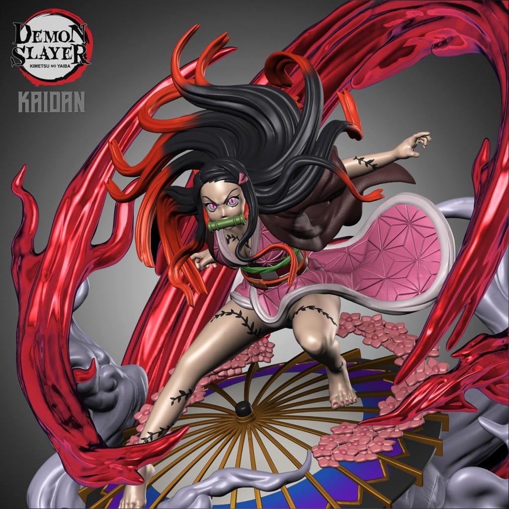 P站图纸印象馆 Kaidan 鬼灭之刃 灶门祢豆子 Kaidan 鬼灭之刃 灶门祢豆子