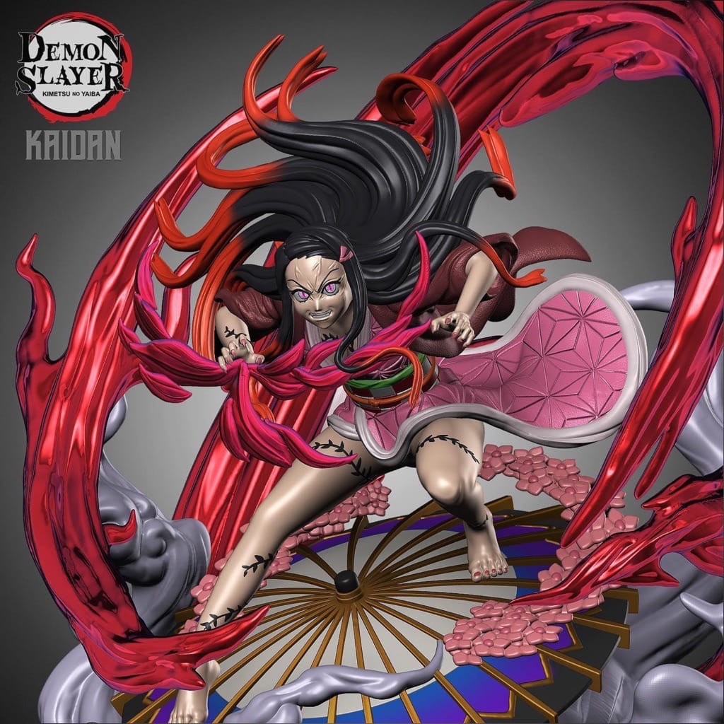 P站图纸印象馆 Kaidan 鬼灭之刃 灶门祢豆子 Kaidan 鬼灭之刃 灶门祢豆子