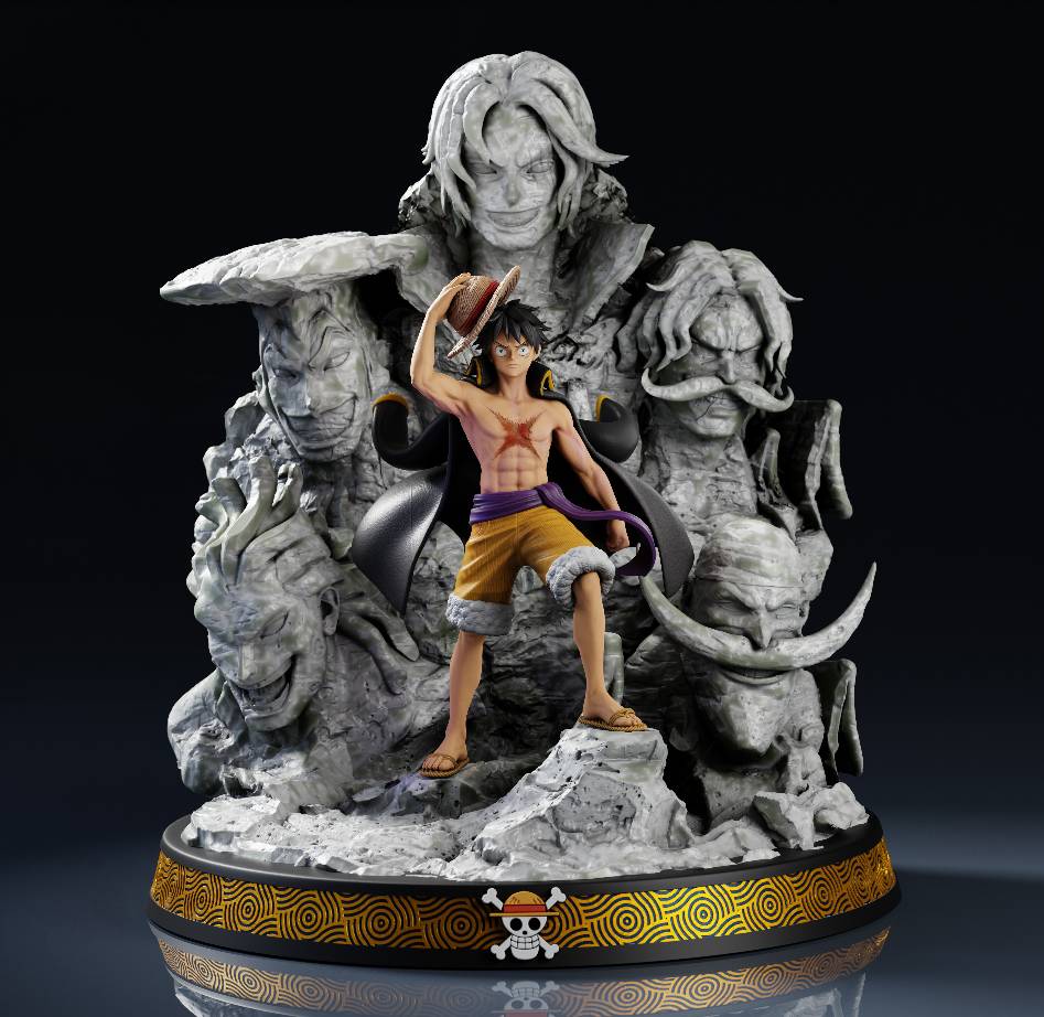 P站图纸印象馆 海贼王 路飞 海贼王 路飞