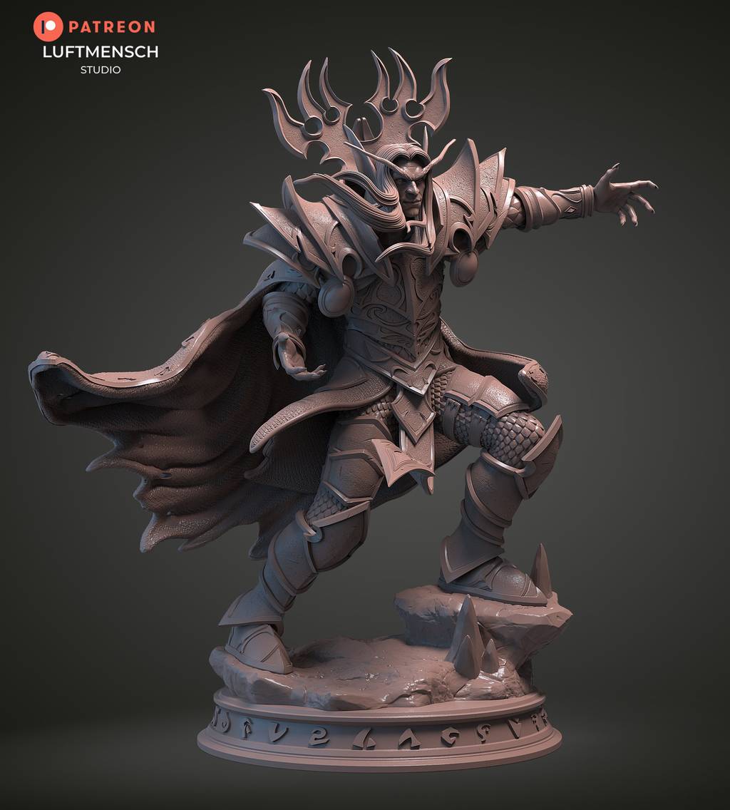 P站图纸印象馆 LuftMensch 魔兽世界 凯尔萨斯·逐日者 LuftMensch 魔兽世界 凯尔萨斯·逐日者