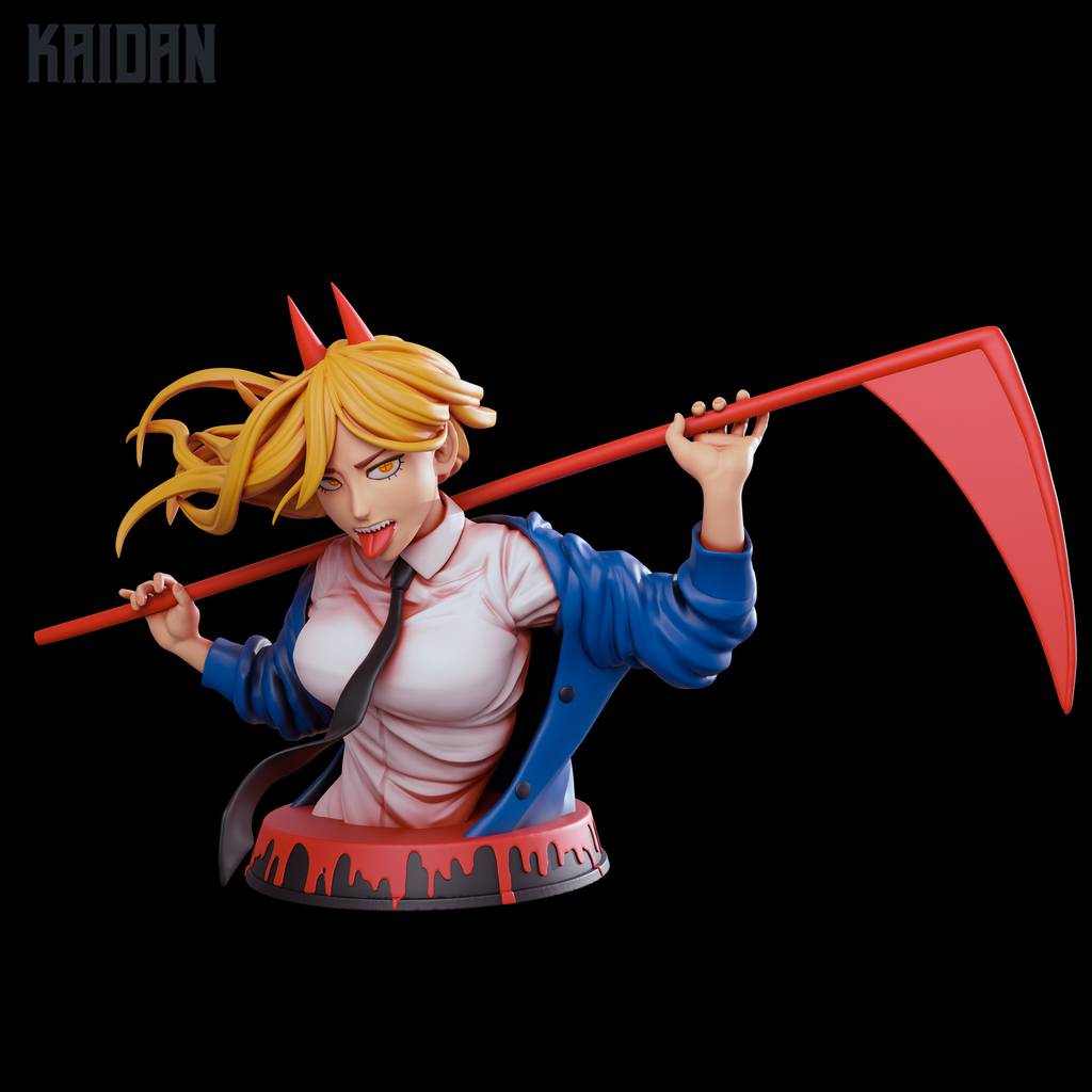 P站图纸印象馆 Kaidan 链锯人 帕瓦 Kaidan 链锯人 帕瓦