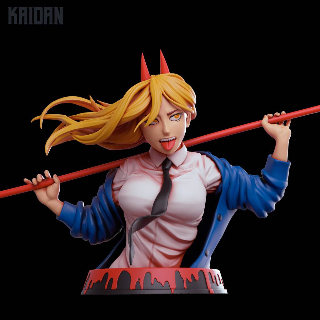 P站图纸印象馆 Kaidan 链锯人 帕瓦 Kaidan 链锯人 帕瓦