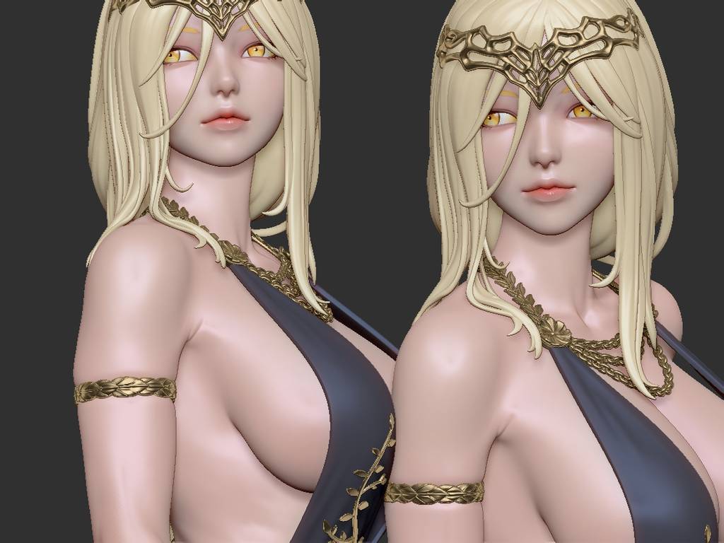 P站图纸印象馆 艾尔登法环 玛莉卡 艾尔登法环 玛莉卡