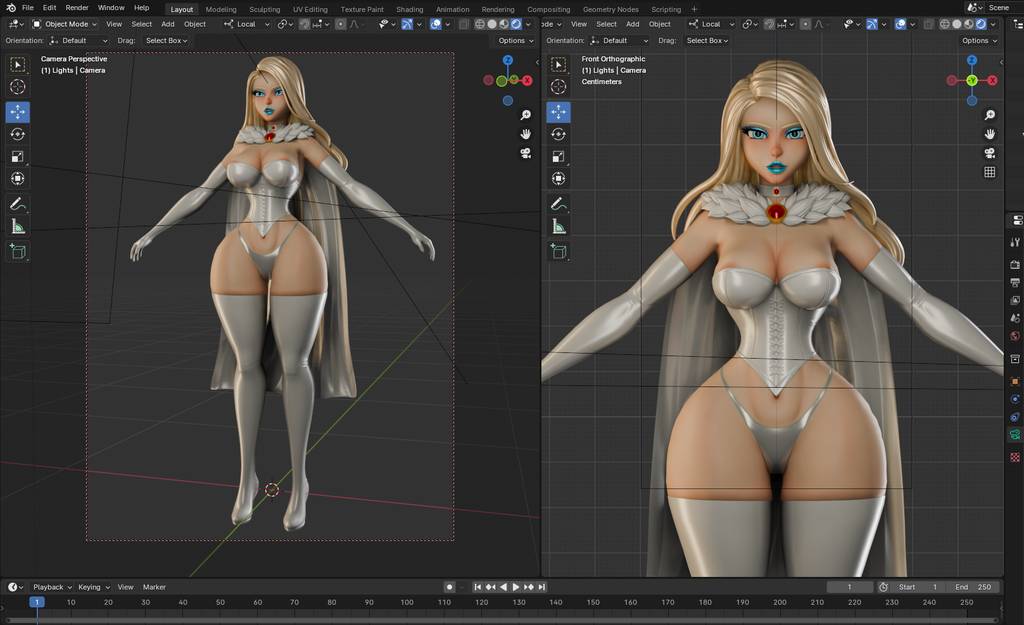 P站图纸印象馆 漫威 艾玛·弗斯特 漫威 艾玛·弗斯特