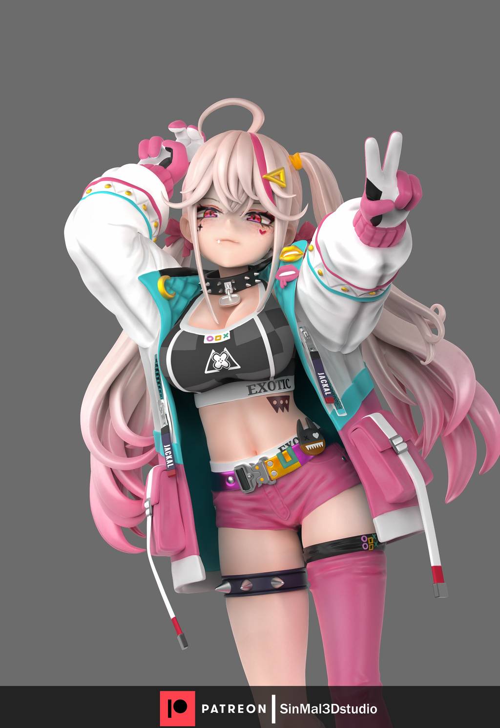 P站图纸印象馆 Sin3Dstudio 妮姬:胜利女神 豺狼 Sin3Dstudio 妮姬:胜利女神 豺狼