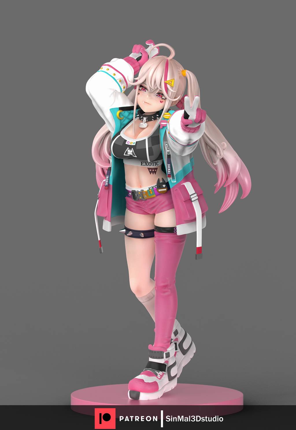 P站图纸印象馆 Sin3Dstudio 妮姬:胜利女神 豺狼 Sin3Dstudio 妮姬:胜利女神 豺狼