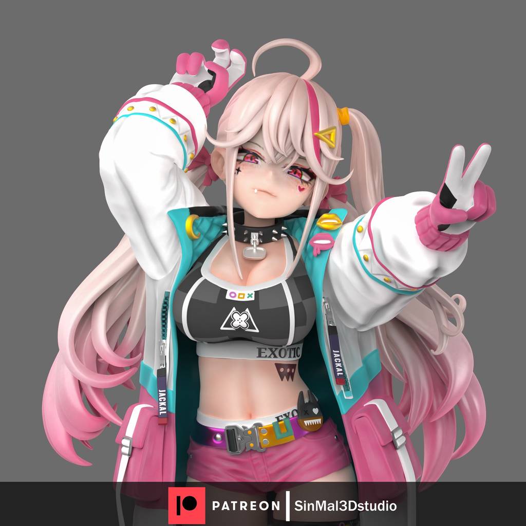 P站图纸印象馆 Sin3Dstudio 妮姬:胜利女神 豺狼 Sin3Dstudio 妮姬:胜利女神 豺狼