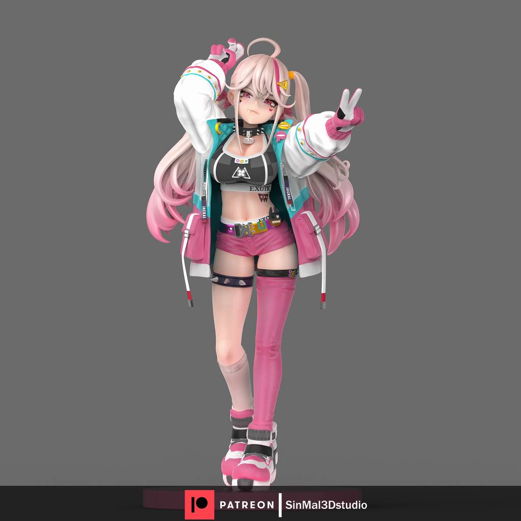 P站图纸印象馆 Sin3Dstudio 妮姬:胜利女神 豺狼 Sin3Dstudio 妮姬:胜利女神 豺狼