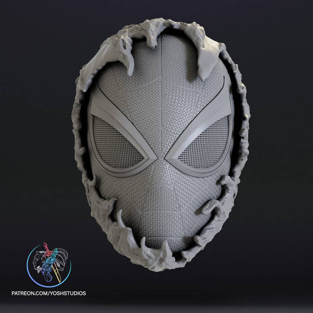 P站图纸印象馆 Yosh 漫威 蜘蛛侠面具 Yosh 漫威 蜘蛛侠面具