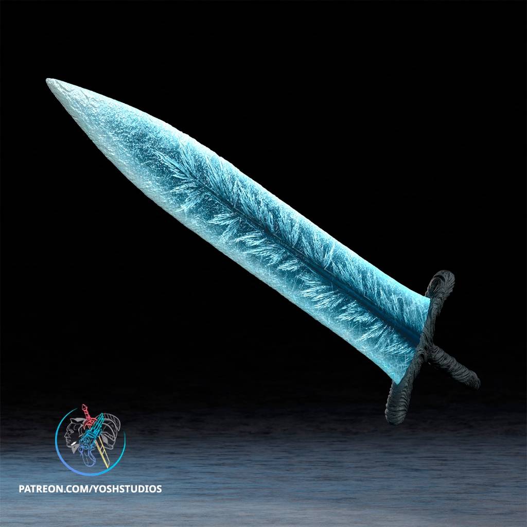 P站图纸印象馆 Yosh 艾尔登法环王之暗月大剑 Yosh 艾尔登法环王之暗月大剑