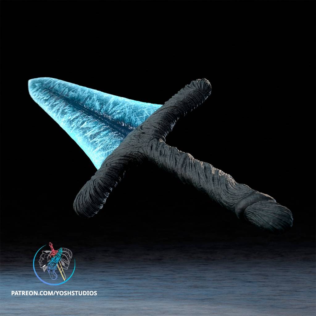 P站图纸印象馆 Yosh 艾尔登法环王之暗月大剑 Yosh 艾尔登法环王之暗月大剑