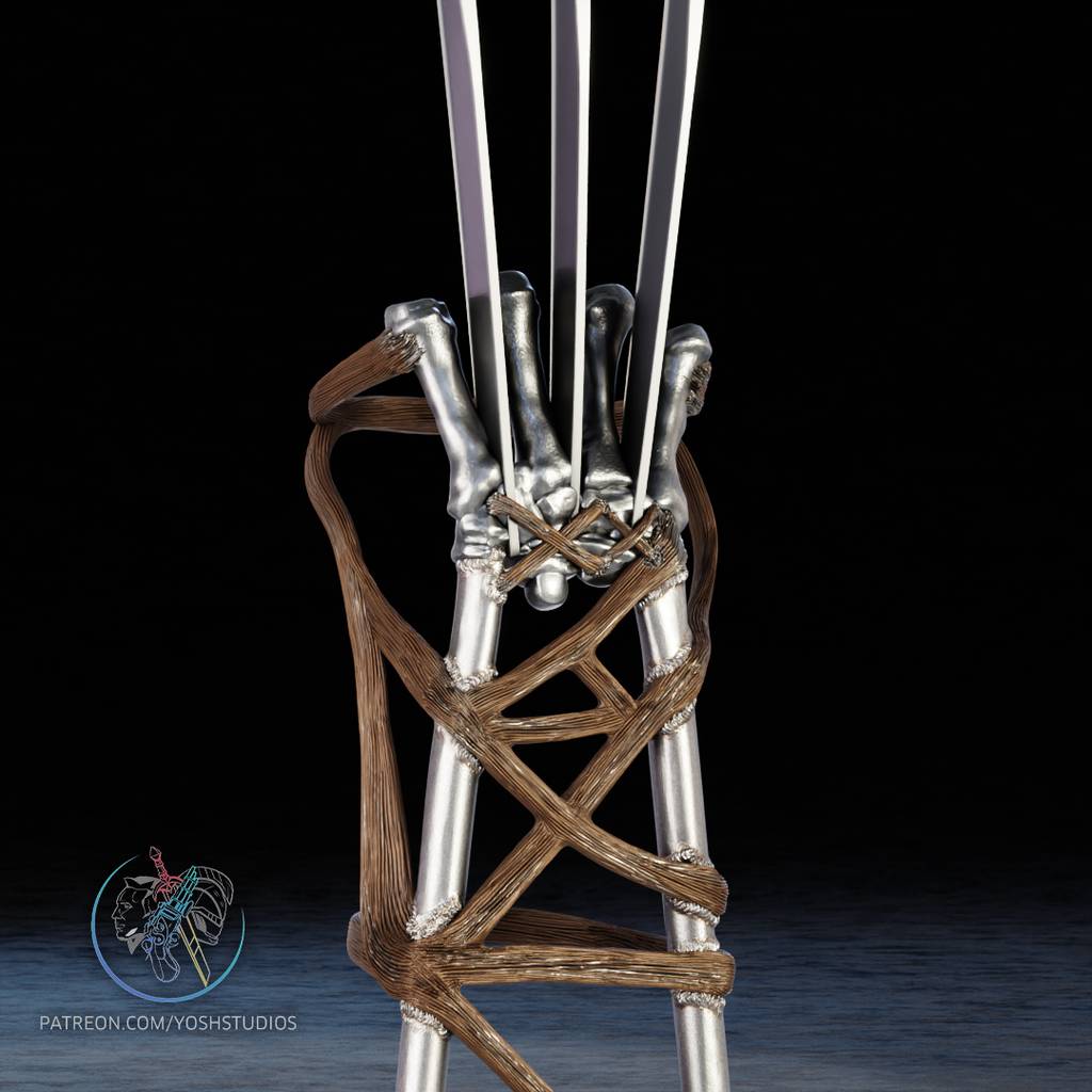 P站图纸印象馆 Yosh 金刚狼钢爪 Yosh 金刚狼钢爪