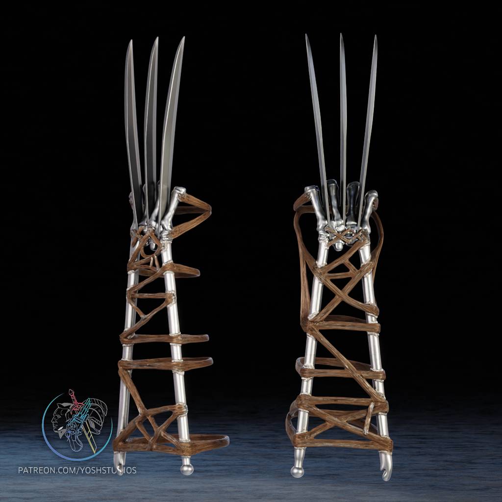 P站图纸印象馆 Yosh 金刚狼钢爪 Yosh 金刚狼钢爪