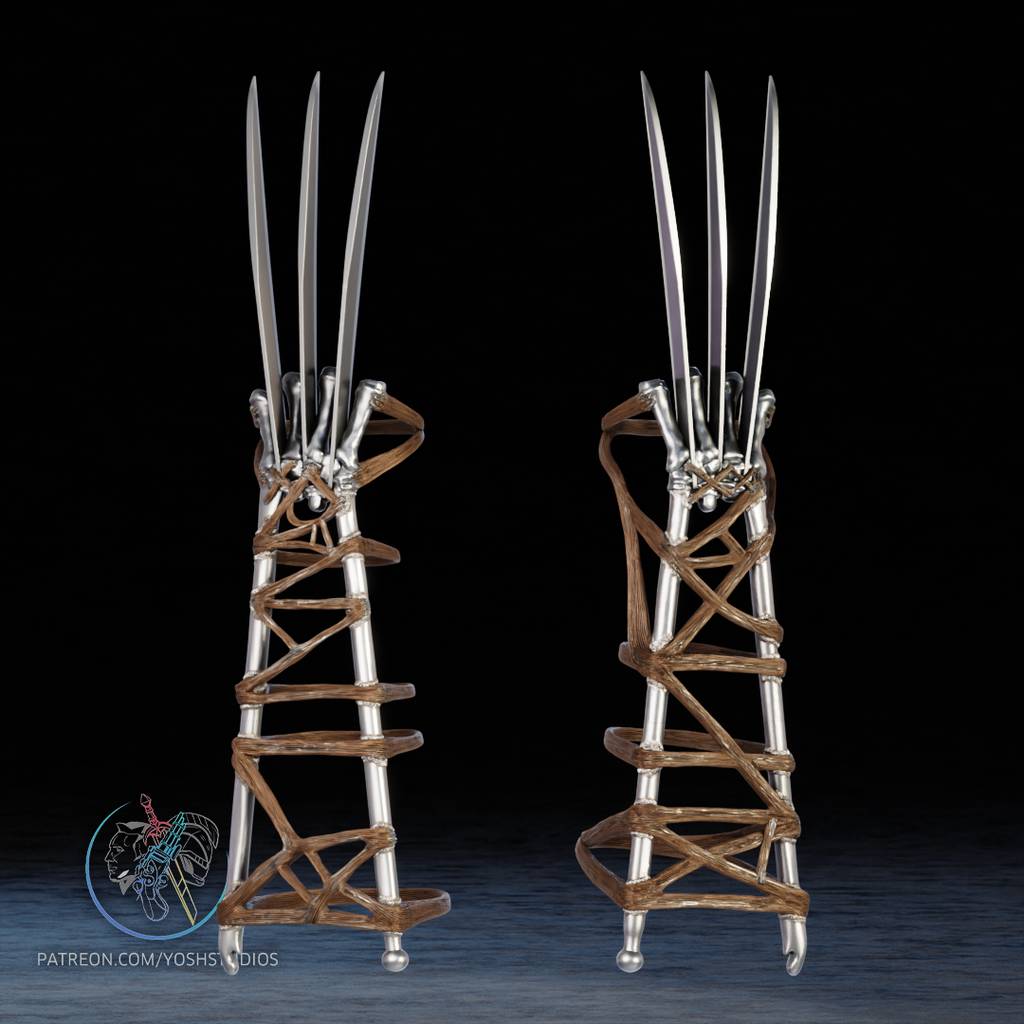 P站图纸印象馆 Yosh 金刚狼钢爪 Yosh 金刚狼钢爪