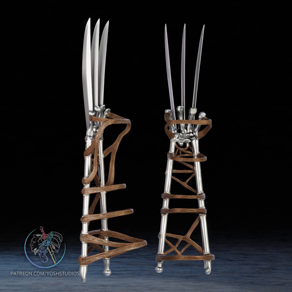 P站图纸印象馆 Yosh 金刚狼钢爪 Yosh 金刚狼钢爪