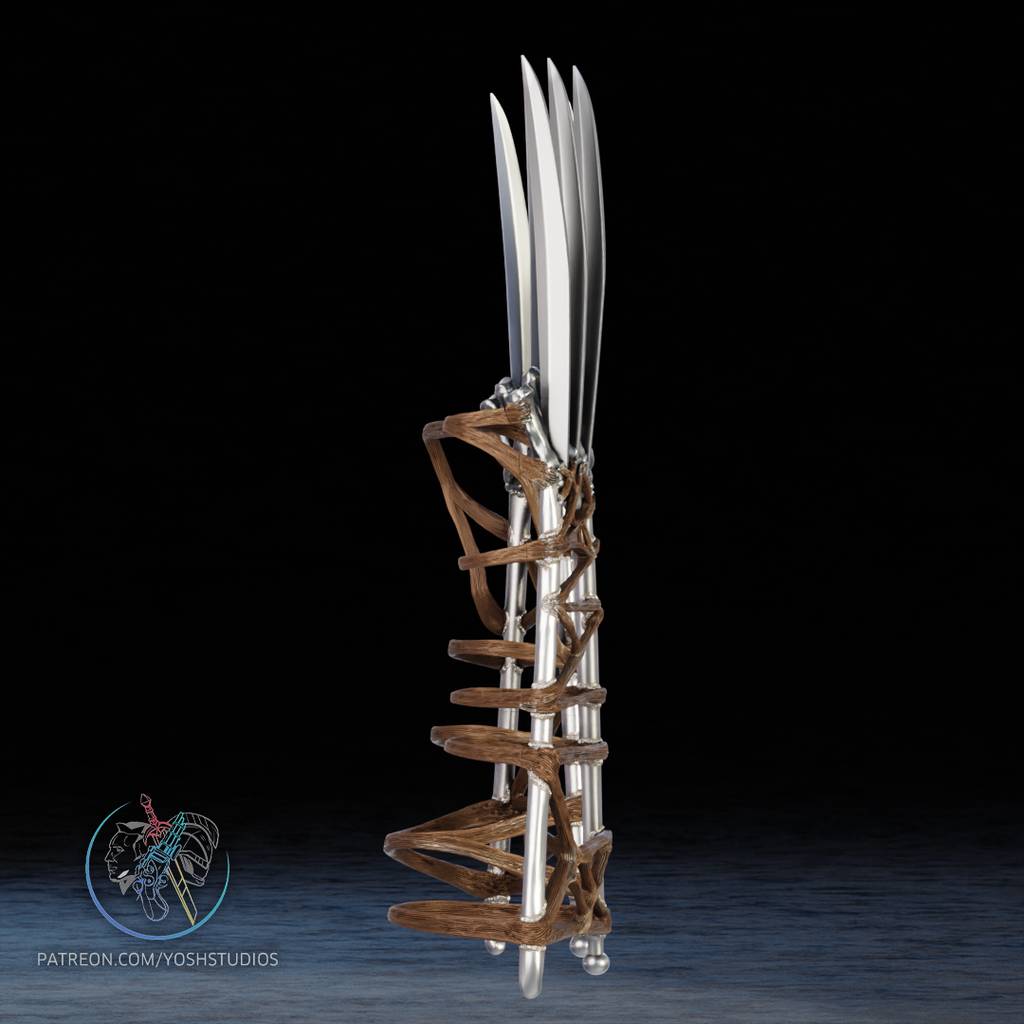 P站图纸印象馆 Yosh 金刚狼钢爪 Yosh 金刚狼钢爪