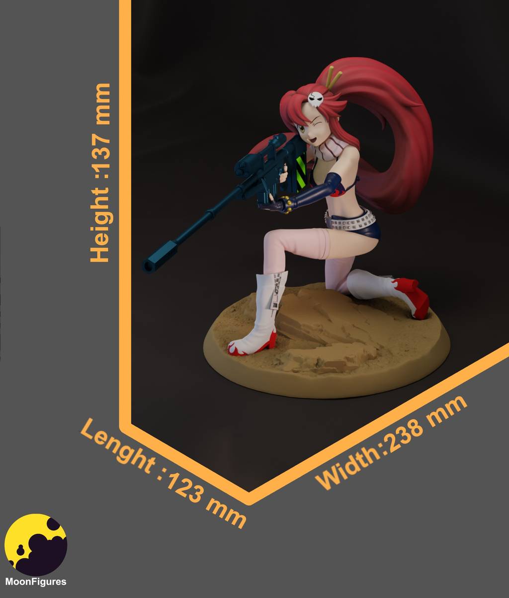 P站图纸印象馆 Moon Figures 天元突破红莲螺岩 优子 Moon Figures 天元突破红莲螺岩 优子