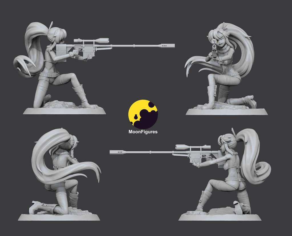 P站图纸印象馆 Moon Figures 天元突破红莲螺岩 优子 Moon Figures 天元突破红莲螺岩 优子