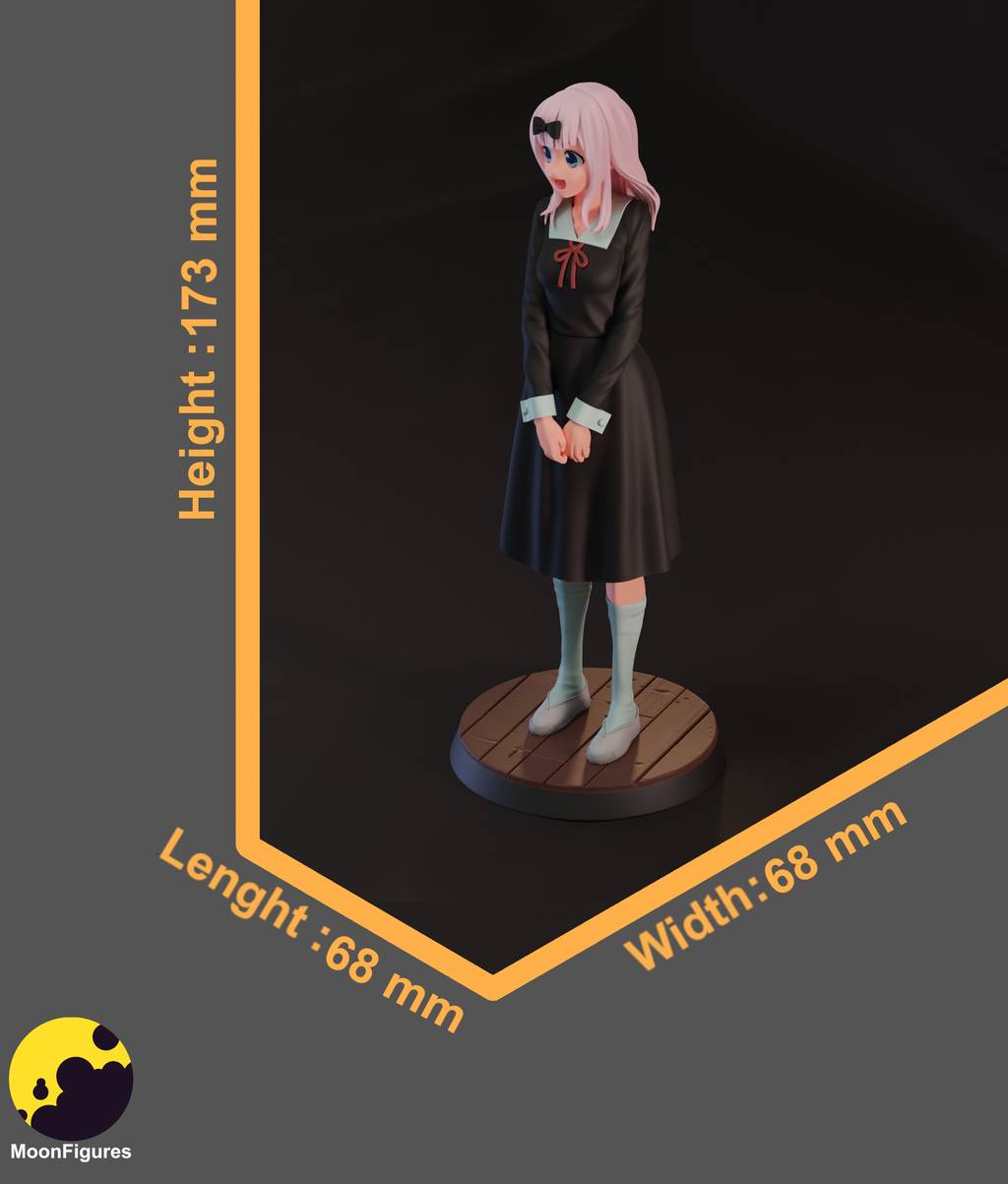 P站图纸印象馆 Moon Figures 辉夜大小姐想让我告白 藤原千花 Moon Figures 辉夜大小姐想让我告白 藤原千花