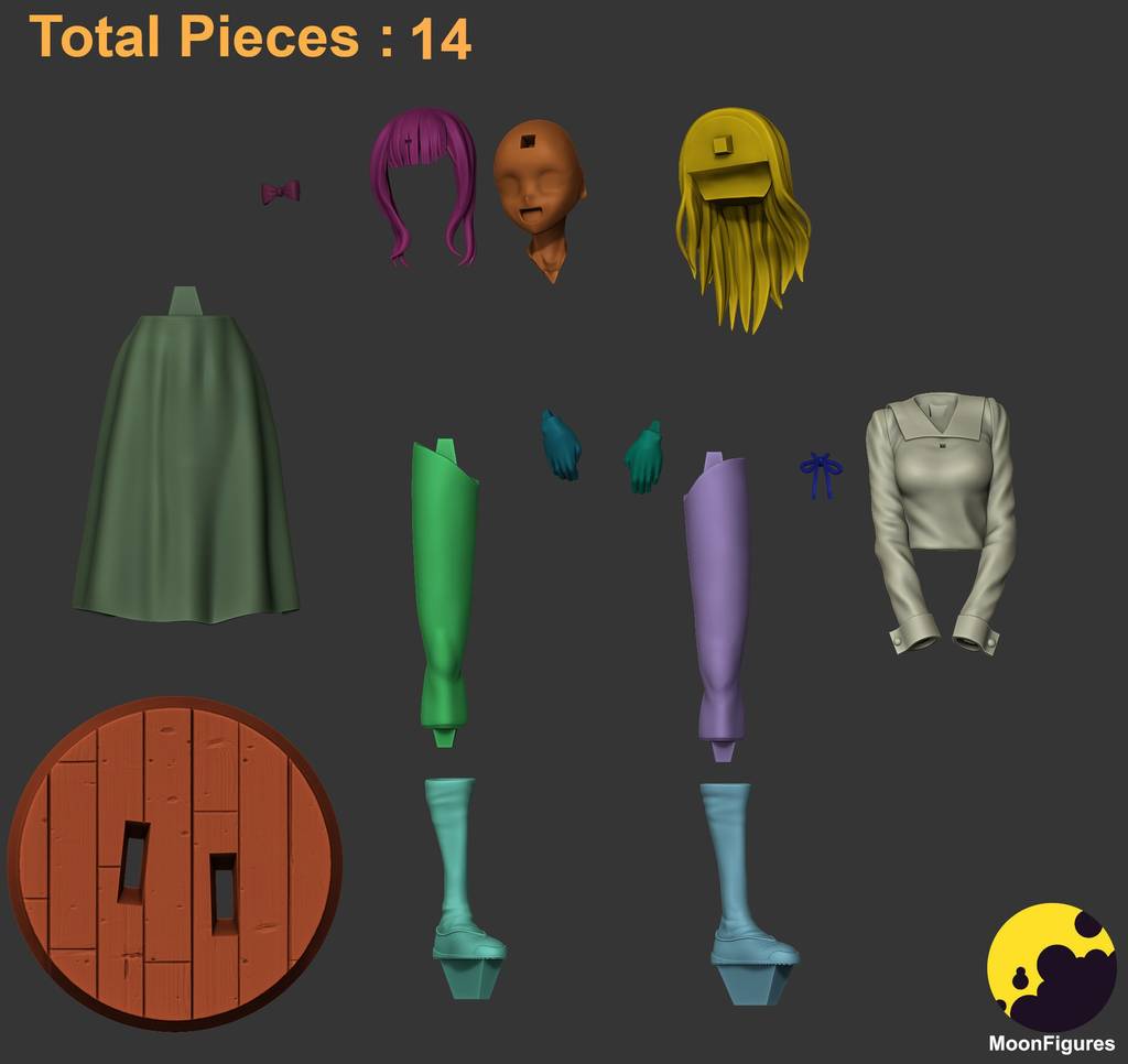 P站图纸印象馆 Moon Figures 辉夜大小姐想让我告白 藤原千花 Moon Figures 辉夜大小姐想让我告白 藤原千花