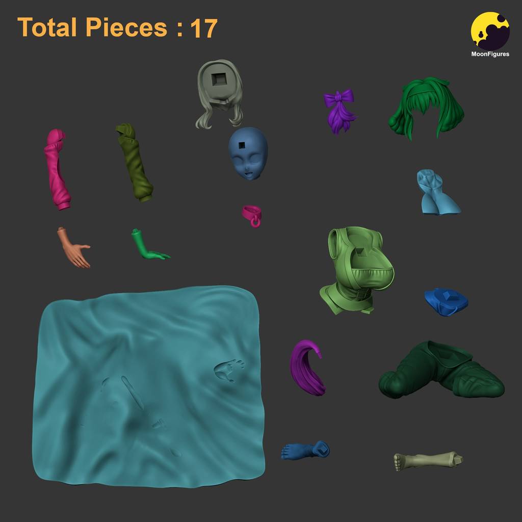 P站图纸印象馆 Moon Figures 异世界迷宫里的后宫生活 罗克珊 Moon Figures 异世界迷宫里的后宫生活 罗克珊