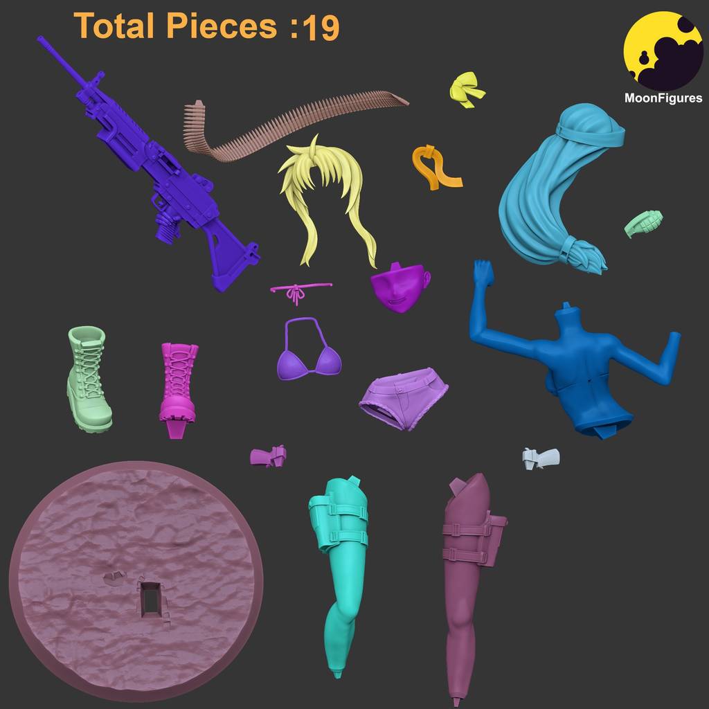 P站图纸印象馆 Moon Figures 全金属狂潮 千鸟要 Moon Figures 全金属狂潮 千鸟要