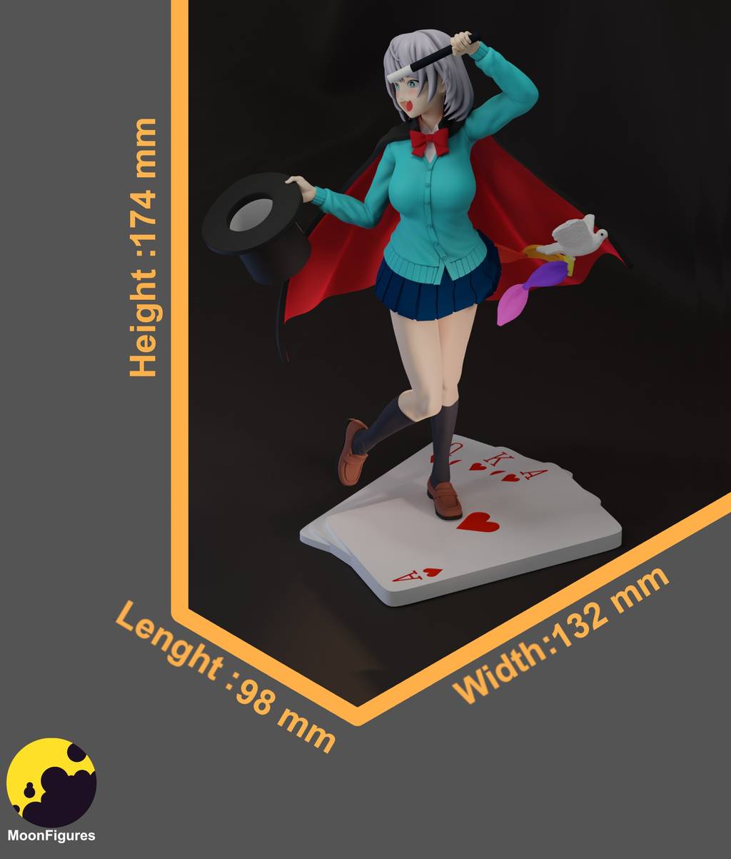 P站图纸印象馆 Moon Figures 魔术学姐 Moon Figures 魔术学姐