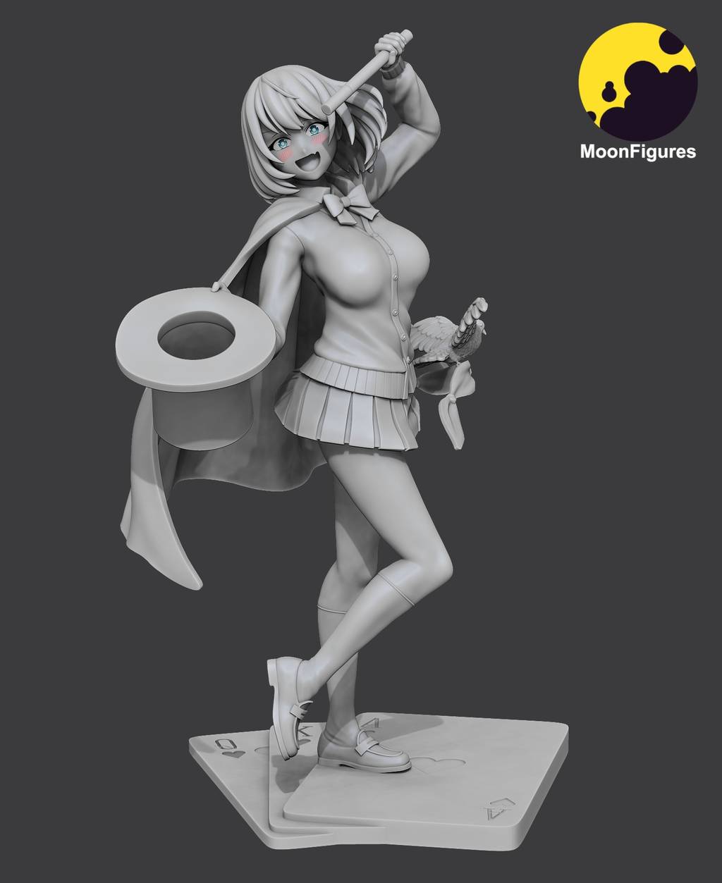 P站图纸印象馆 Moon Figures 魔术学姐 Moon Figures 魔术学姐