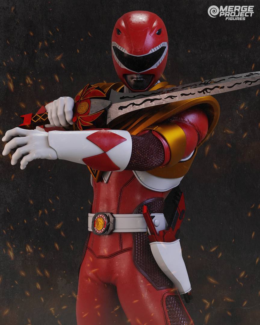 P站图纸印象馆 MPF 超凡战队 红衣战士 MPF 超凡战队 红衣战士