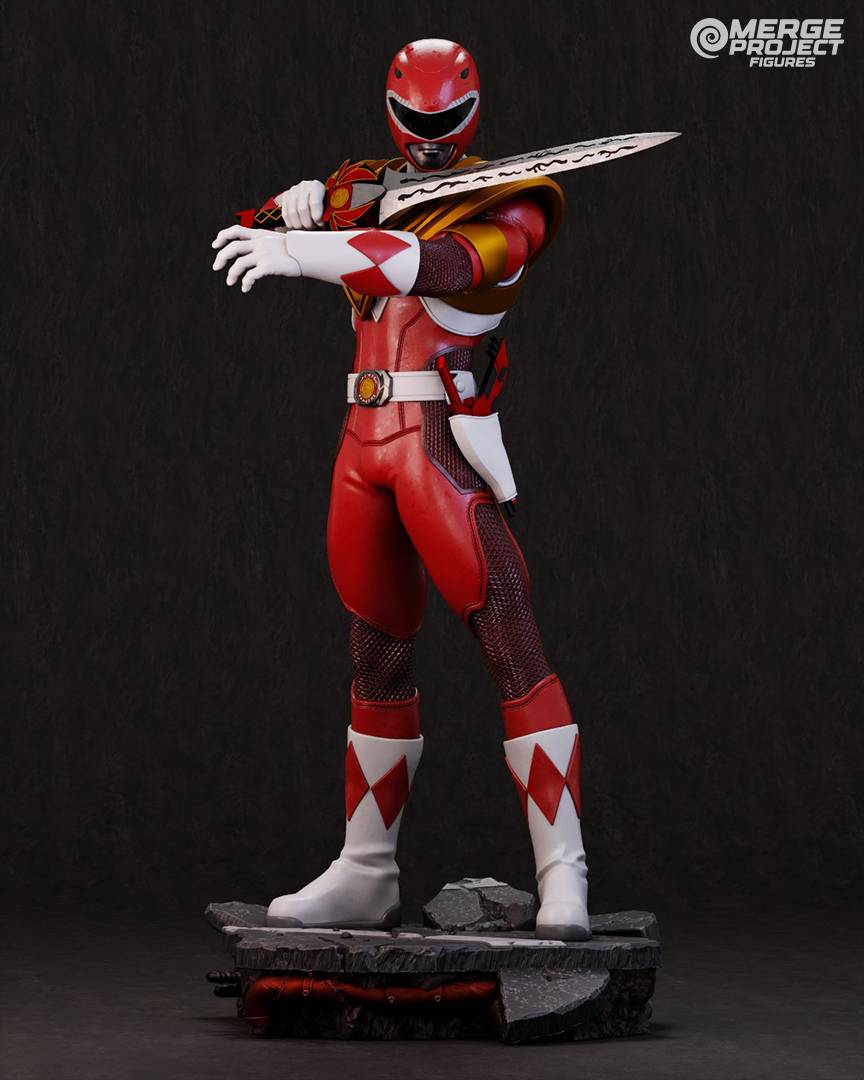 P站图纸印象馆 MPF 超凡战队 红衣战士 MPF 超凡战队 红衣战士