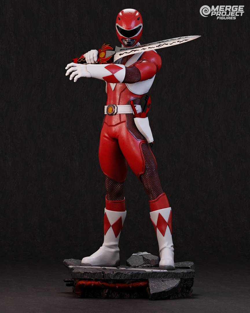 P站图纸印象馆 MPF 超凡战队 红衣战士 MPF 超凡战队 红衣战士